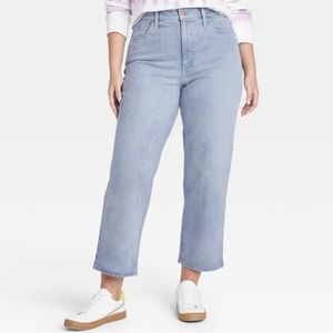 BOGO Super-High Rise Vintage Straight Fit Cropped Jeans